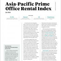 Asia-Pacific Prime  Office Rental Index Q4 2021 | KF Map – 印度尼西亚房地产和基础设施的数字地图