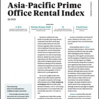 Asia Pacific Prime Office Rental Index Q1 2021 | KF Map – 印度尼西亚房地产和基础设施的数字地图