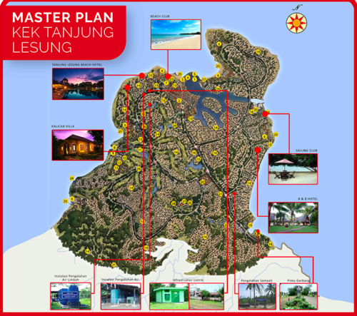 KEK Tanjung Lesung, 经济特区 (SEZ) | We provide Indonesia infrastructure map on various property sectors and data. Access property listings, infrastructure developments, news, and valuable transaction data for informed decisions.