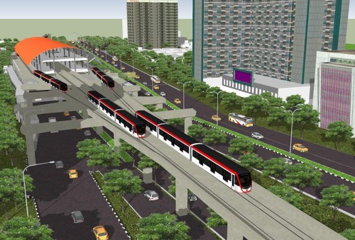 LRT Jabodebek Line 1  (Phase 1A), LRT（轻轨交通） | We provide Indonesia infrastructure map on various property sectors and data. Access property listings, infrastructure developments, news, and valuable transaction data for informed decisions.