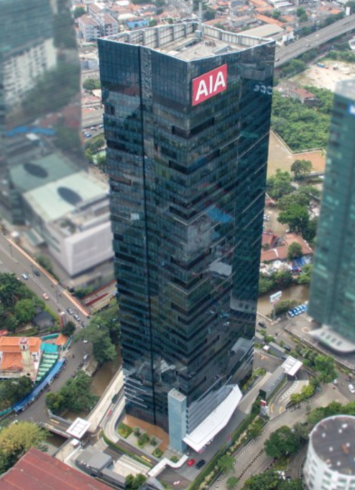 AIA Central merupakan gedung perkantoran  yang terletak di Jalan Jendral Sudirman, Jakarta Selatan. Gedung ini memiliki total luas bangunan 47.000 meter persegi...