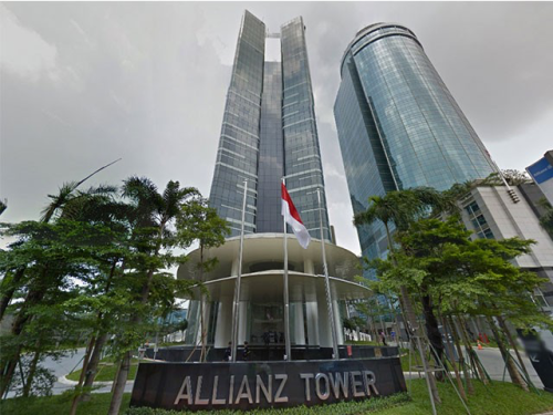 Allianz Tower terletak di Jalan HR. Rasuna Said Super Blok 2. Gedung yang dirancang oleh PT Duta Cermat Mandiri dan dibangun oleh Total Bangun Persada pada tahu...
