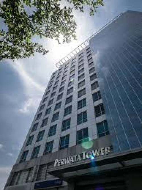 Perwata Tower terletak di Jl. Pluit Selatan - Kompleks CBD Pluit, Jakarta Utara. Gedung ini memiliki total 18  lantai dengan total luas bangunan 14.868 meter pe...