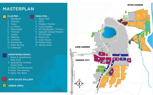 Shinano - Jakarta Garden City, residential commercial for lease sale, dijual disewakan | We provide Indonesia infrastructure map on various property sectors and data. Access property listings, infrastructure developments, news, and valuable transaction data for informed decisions.