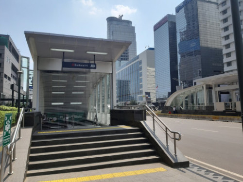 Bundaran HI Station, 捷运站 | We provide Indonesia infrastructure map on various property sectors and data. Access property listings, infrastructure developments, news, and valuable transaction data for informed decisions.