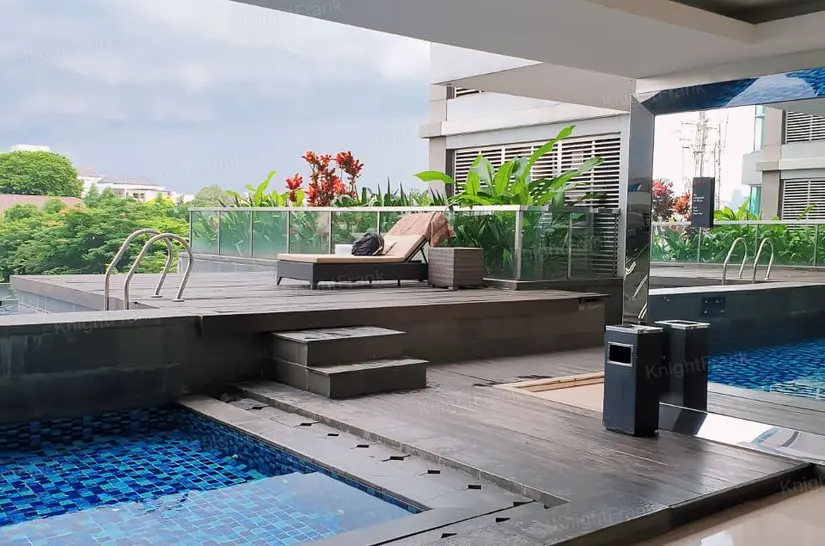 Knight Frank | Luxurious 2BR Apartment at Kemang Village Infinity Tower | Kemang Village Infinity Tower