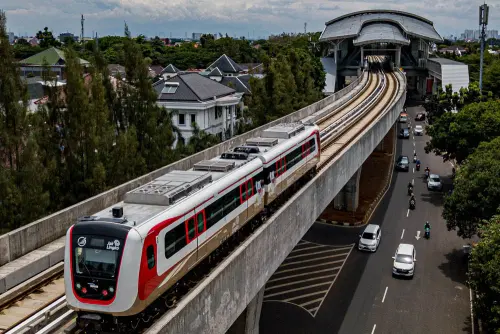 Jakarta LRT Phase 1B Velodrome-Manggarai Progress Reaches 51.19% | KF Map – Digital Map for Property and Infrastructure in Indonesia