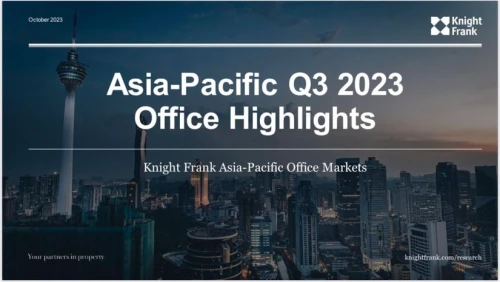 Asia Pacific Office Highlights Q3 2023 | KF Map – 印度尼西亚房地产和基础设施的数字地图