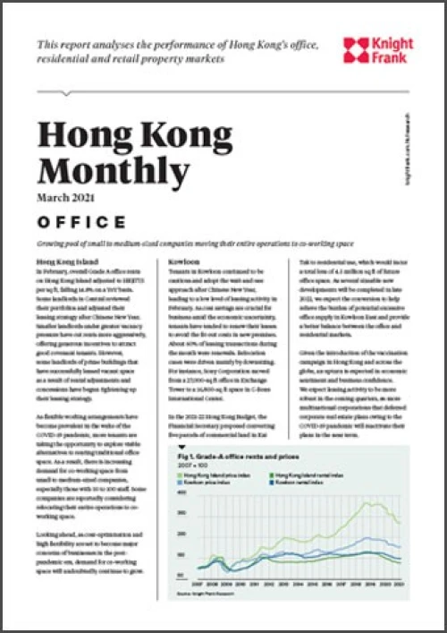 Hong Kong Monthly March 2021 | KF Map – 印度尼西亚房地产和基础设施的数字地图