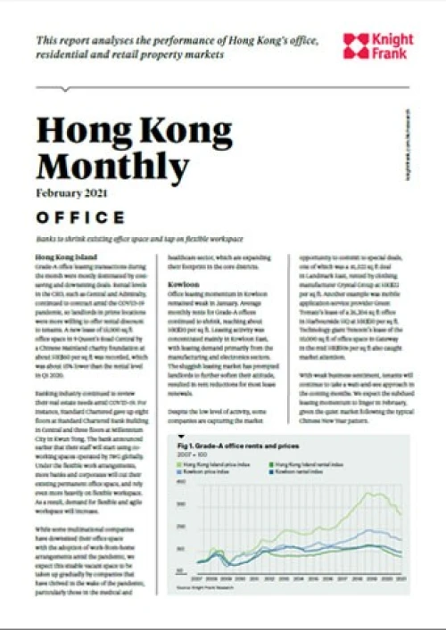 Hong Kong Monthly February 2021 | KF Map – 印度尼西亚房地产和基础设施的数字地图