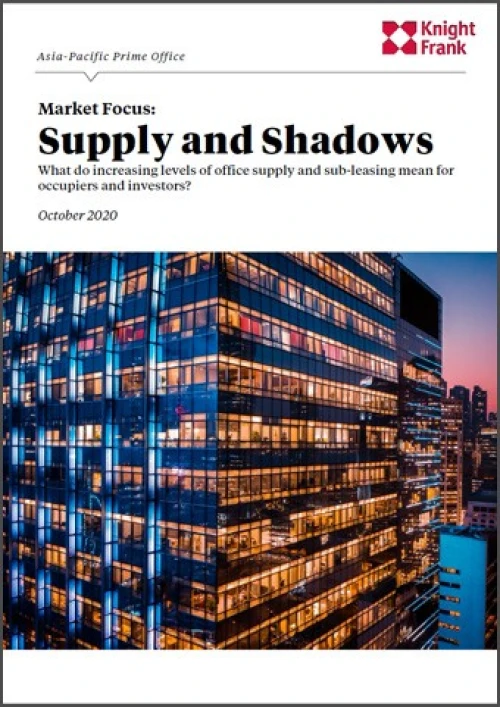 Asia Pacific Prime Office "Supply and Shadows" October 2020 | KF Map – 印度尼西亚房地产和基础设施的数字地图