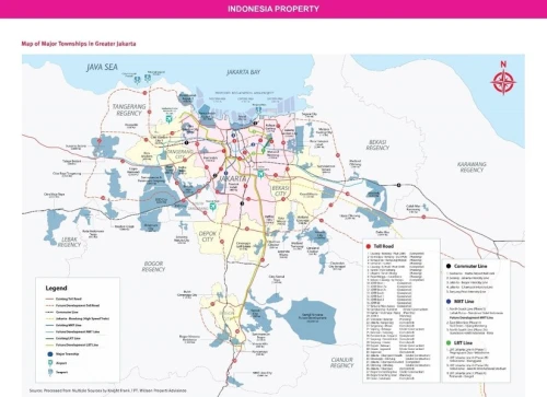 Karakter Perumahan di Hinterland Jakarta | KF Map – Digital Map for Property and Infrastructure in Indonesia